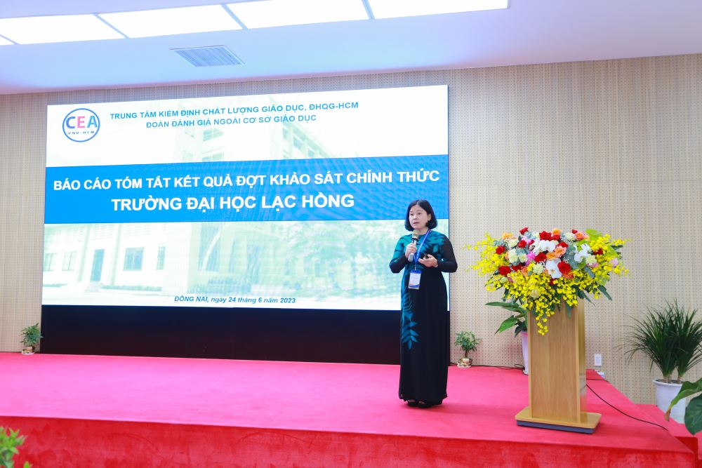 LHU hi vọng tiếp tục đạt chuẩn chất lượng quốc gia trong chu kỳ mới.