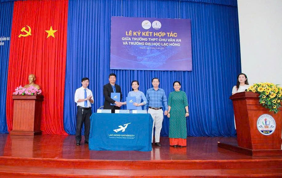LHU ký kết hợp tác cùng các trường THPT, tiếp tục đồng hành nâng cao chất lượng giáo dục